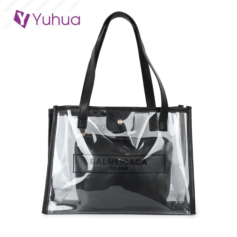 

Yuhua, 2020 new handbags, fashion composite woman bag, casual women messenger bag, trend transparent korean version shoulder bag
