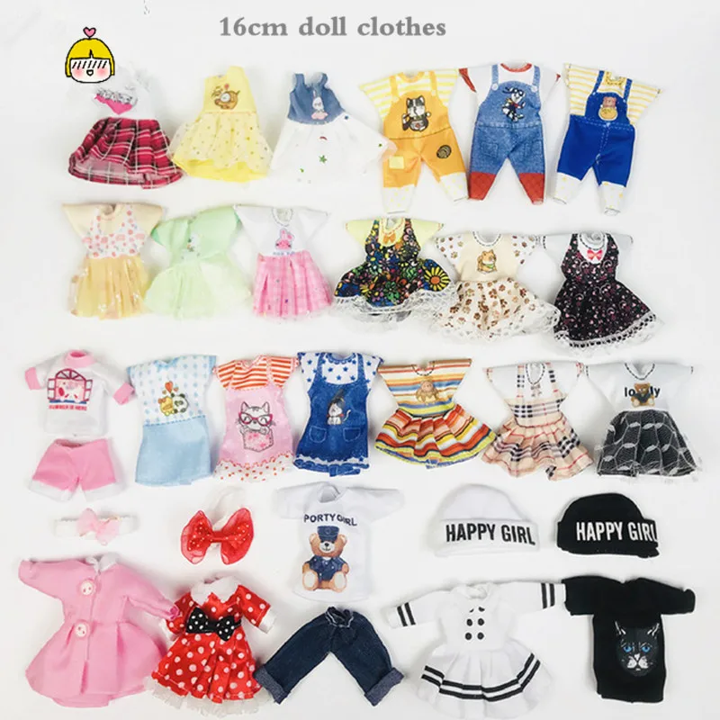 Новинка 1/12 универсальная Одежда для куклы 16 см аксессуары шарнирной модный