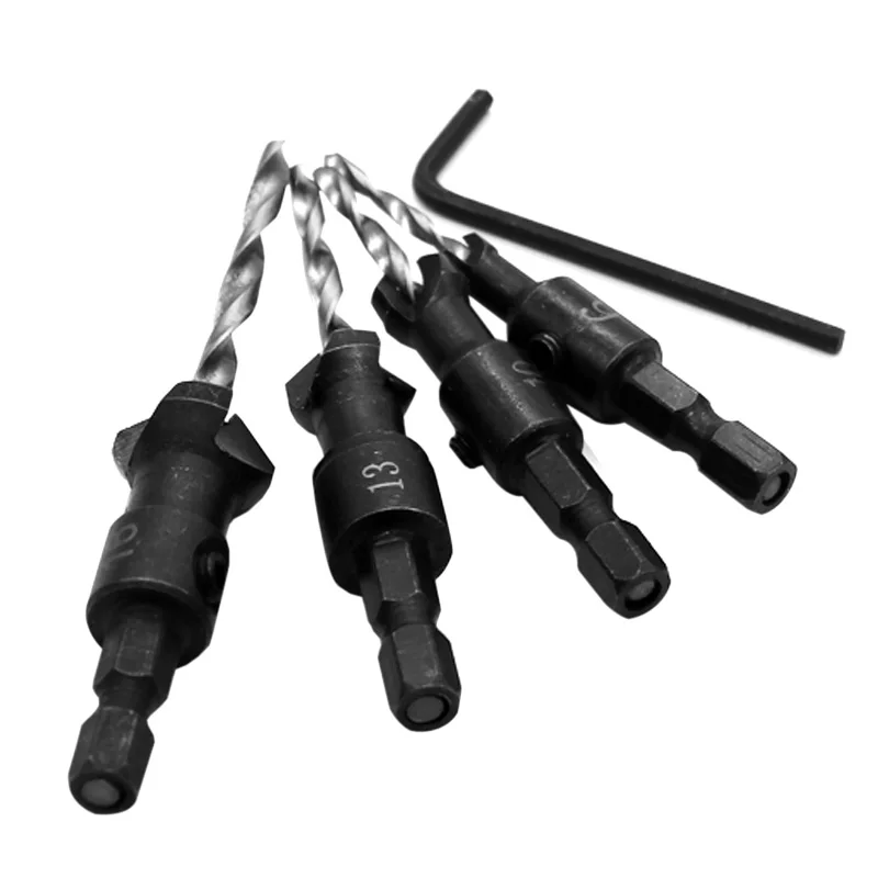 

Набор корончатых сверл JIGONG HSS 4241 для столярных работ