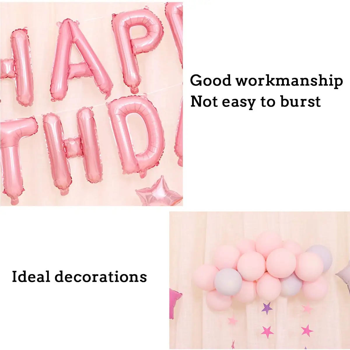 

Happy Birthday Balloon Air Letters Alphabe Ramadan Foil Balloons Kids Toy Wedding Party Birthday Helium Globos Party Baloon