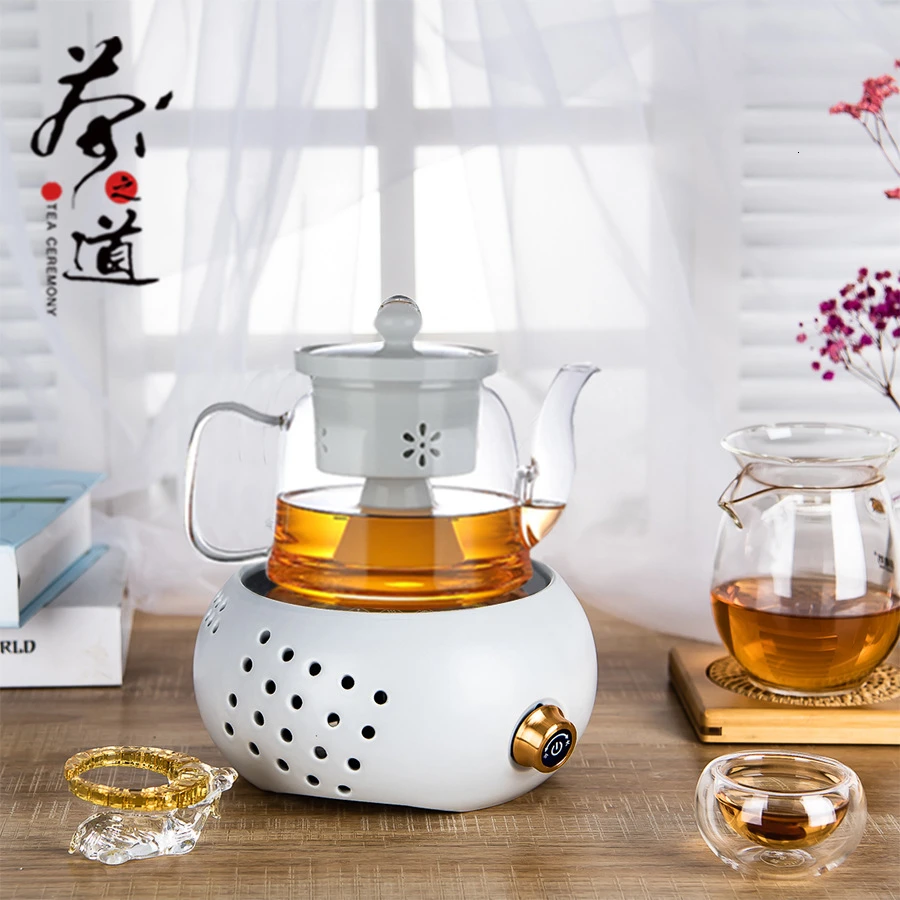 Умная радиальная плита бесшумный чайный повар железный горшок керамический