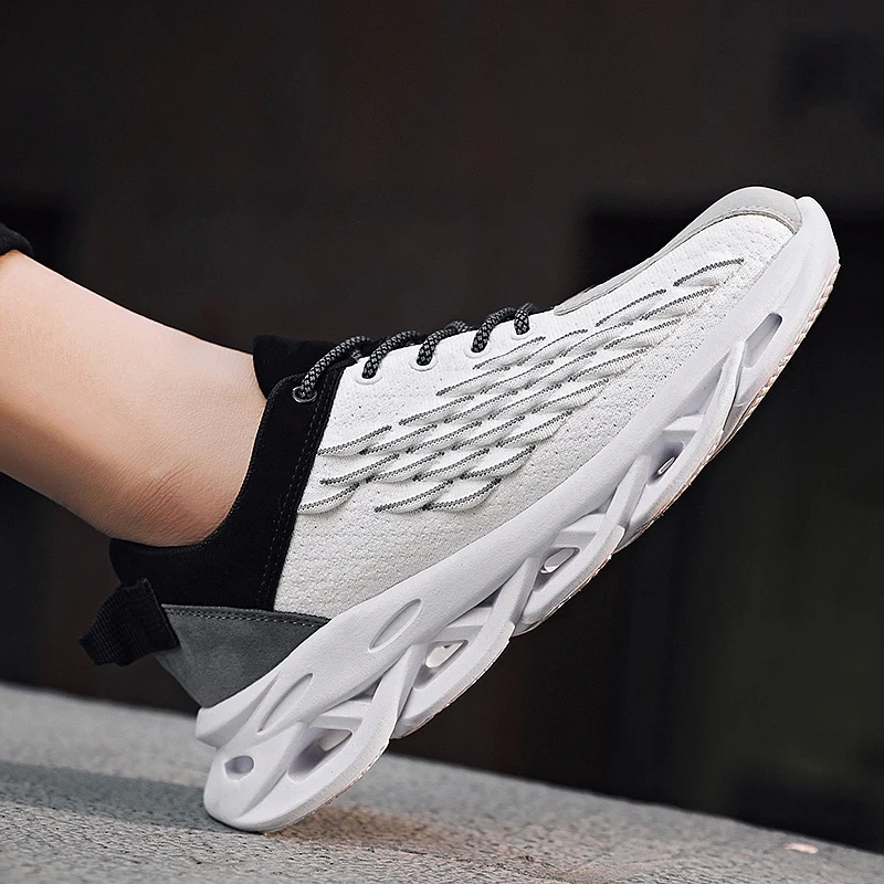 Лидер продаж Новинка 2020 года Модная мужская обувь Дышащие кроссовки на толстой