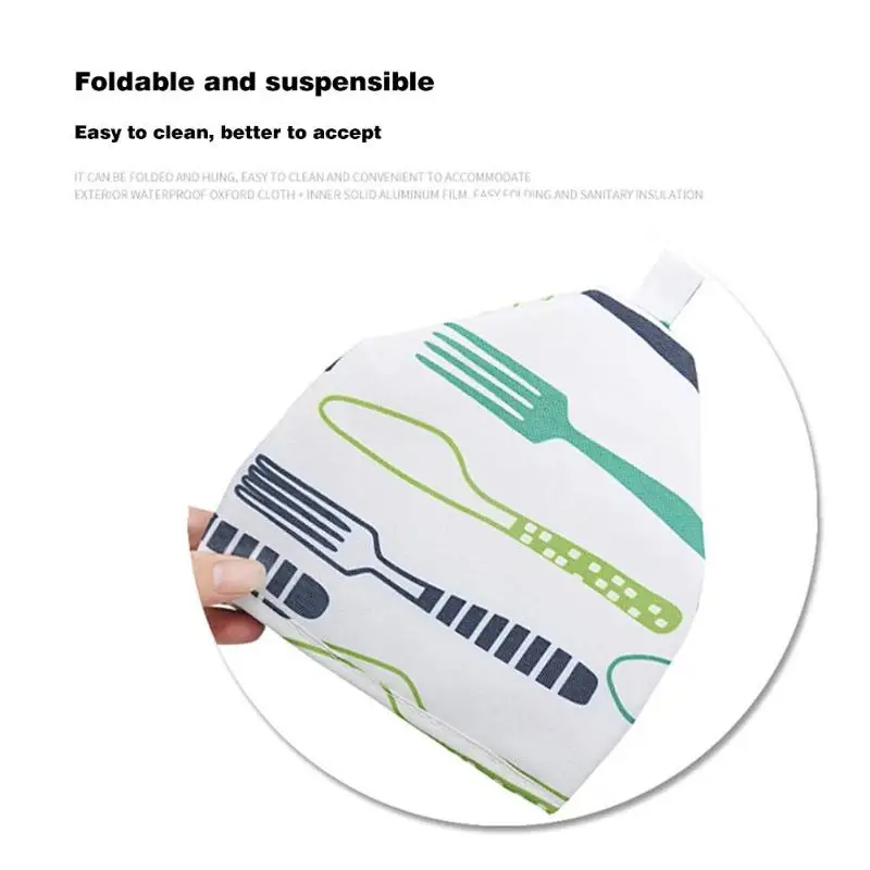Изоляция для кухни Алюминий Фольга Еда в сложенном виде анти Fly Москитная сетка