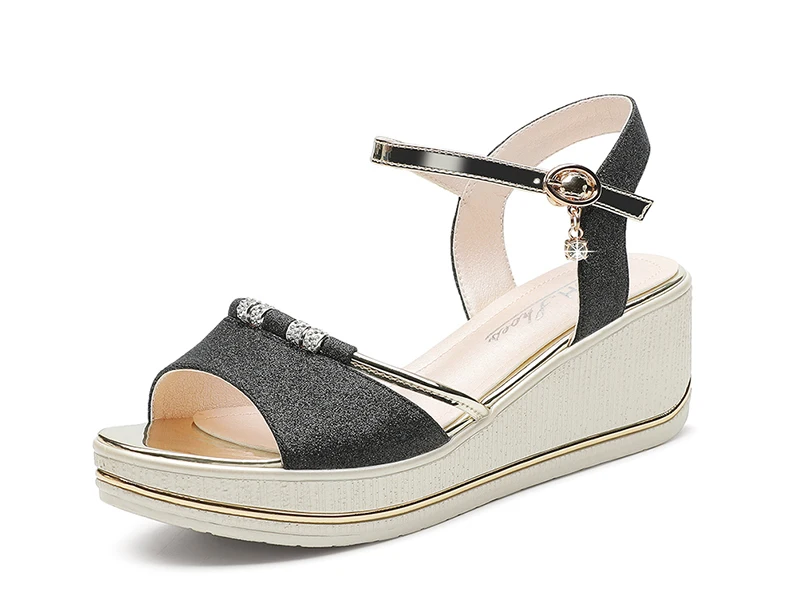 

Sandals women Sandals woman platform Breathable Comfort Ladies Walking Shoes women Shoes Wedges high heels dress Sandals mujer