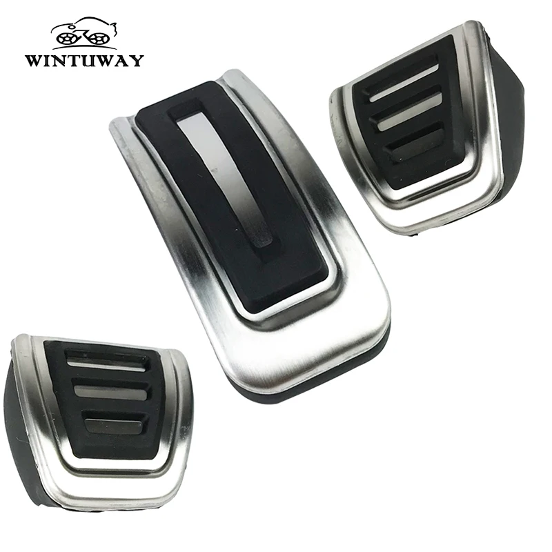 WINTUWAY крышка автомобильной педали из нержавеющей стали для Volkswagen POLO Passat Santana Golf Car |