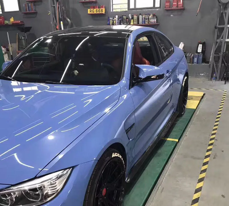 Женские боковые юбки из углеродного волокна 1 пара подходят для BMW F82 F83
