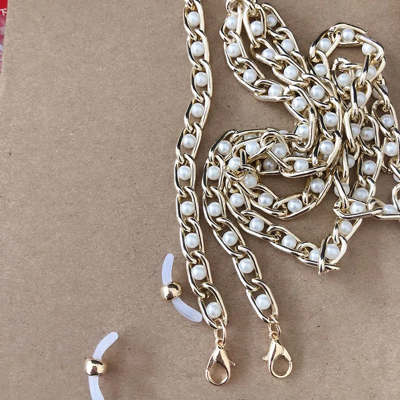 

1pcs Slip Glasses Accessories Metal Glasses Chain Fashion Women Sunglasses Spectacles Holder Neck Cord Glasses