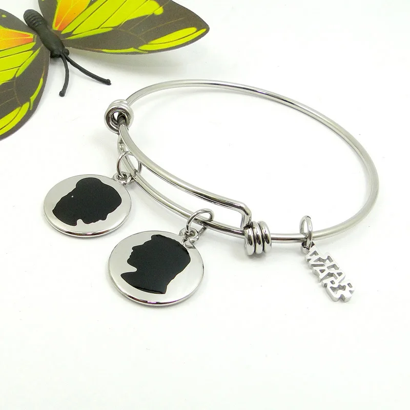 Браслет DICAYLUN из нержавеющей стали в стиле Звездных войн регулируемые модные