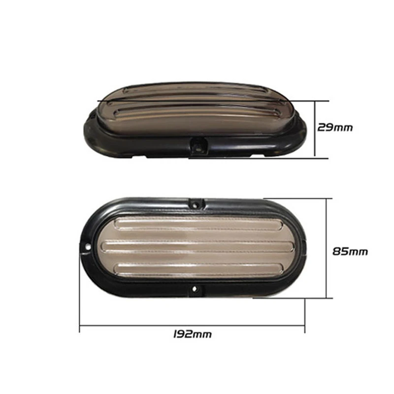 Дневные ходовые огни для трейлера грузовика 2 шт. 74 светодиода ходовой сигнал