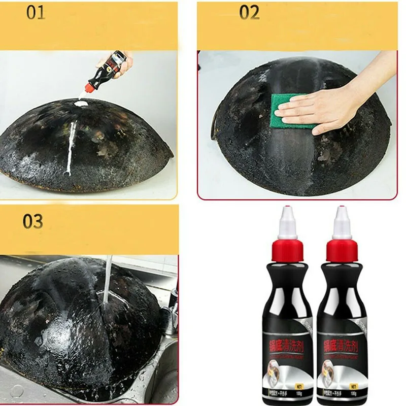 Бытовые чистящие средства из нержавеющей стали для удаления ржавчины кастрюль