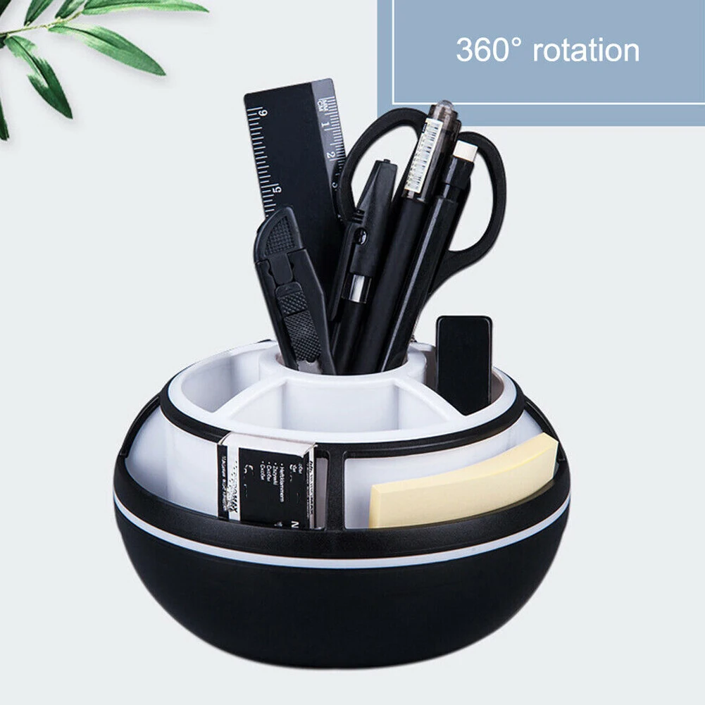 Аксессуары для дома вращающийся на 360 градусов настольный держатель офисный ящик