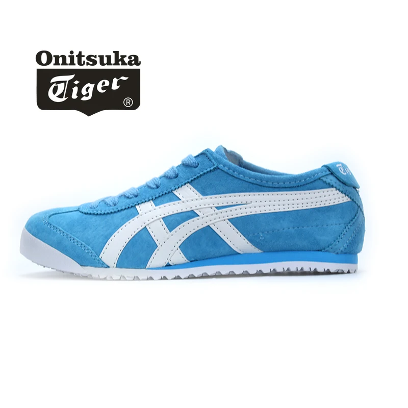 Оригинальная обувь Onitsuka Tiger нейтральная для скейтбординга дымчатые синие
