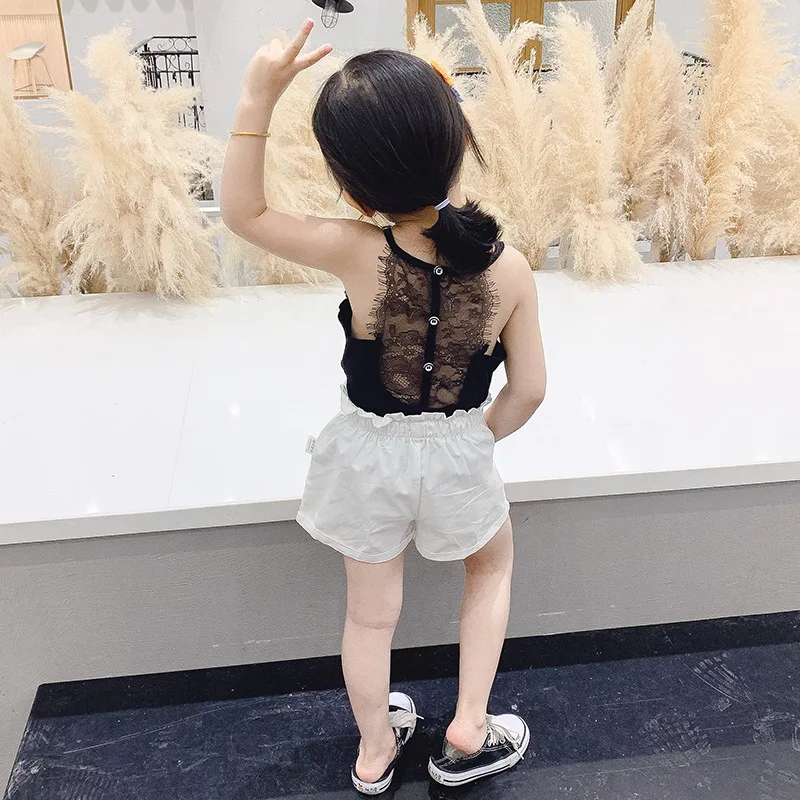 Летний жилет без рукавов для малышей кружевное платье девочек милый | Мать и