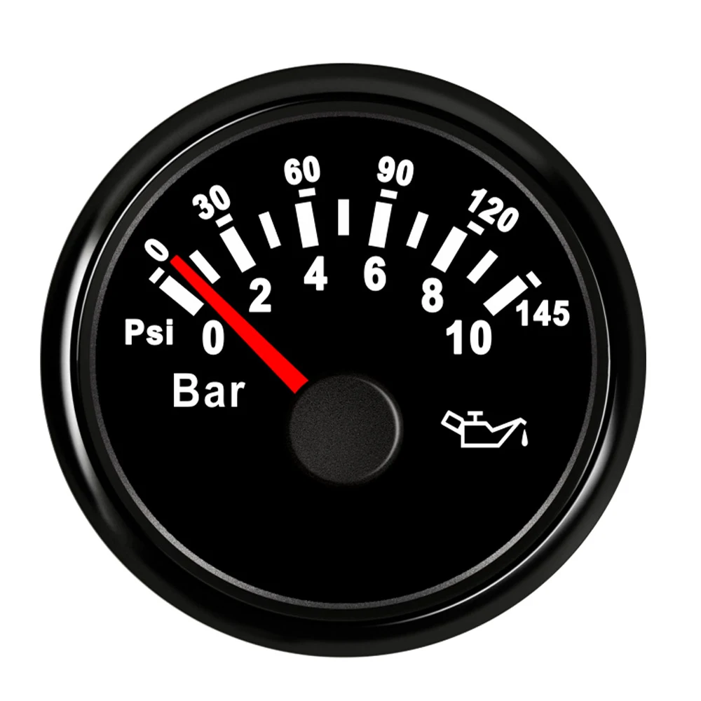 Автомобильный Механический датчик давления масла для лодки s NPT1/8 M10X1 резьба 0-5 бар