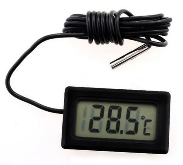 Mini Digital LCD Thermometer Hygrometer Temperature Humidity Meter Probe Sensor | Дом и сад