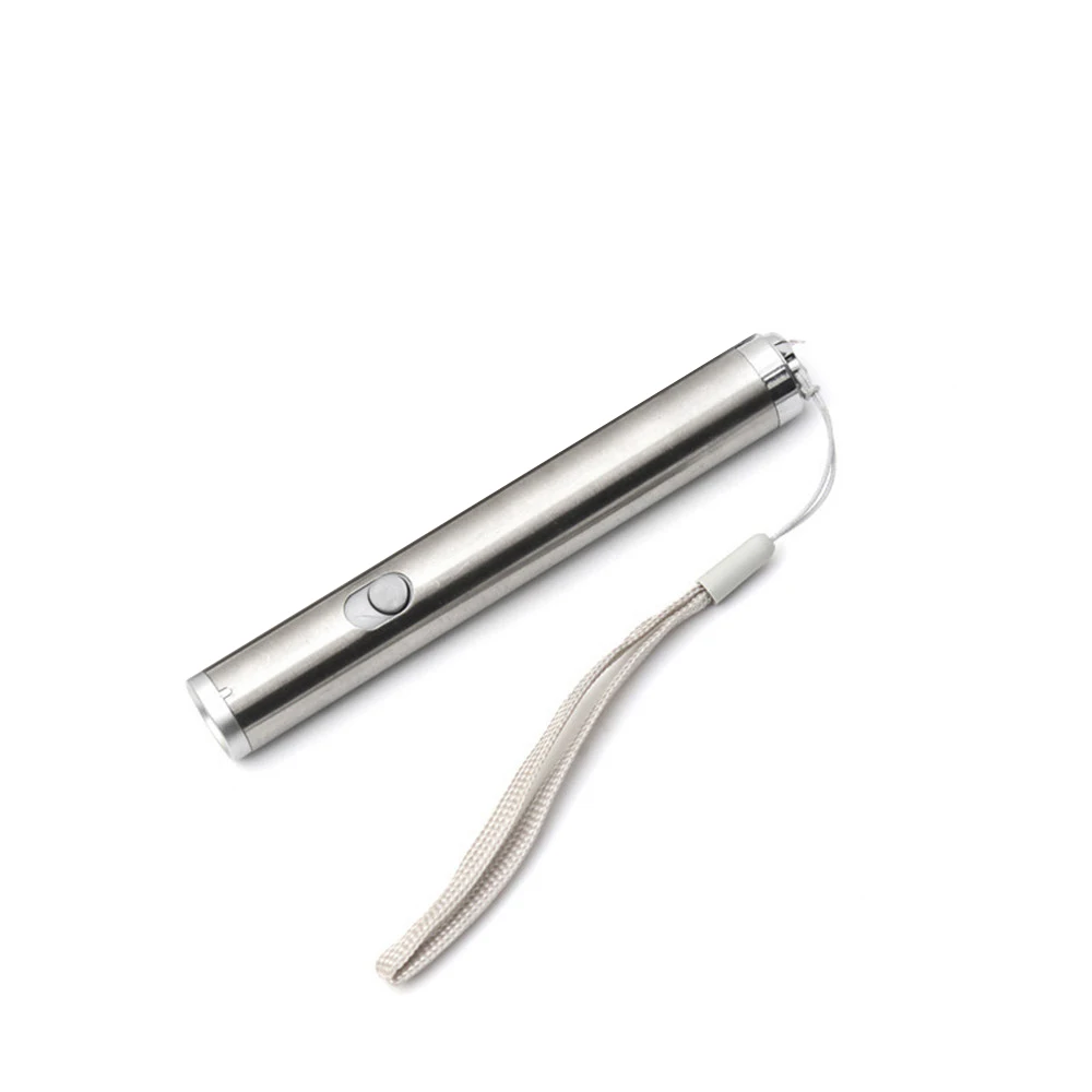 2 в 1 500 лм Мини светодиодный лазерный указатель УФ ручка-фонарик фонарик