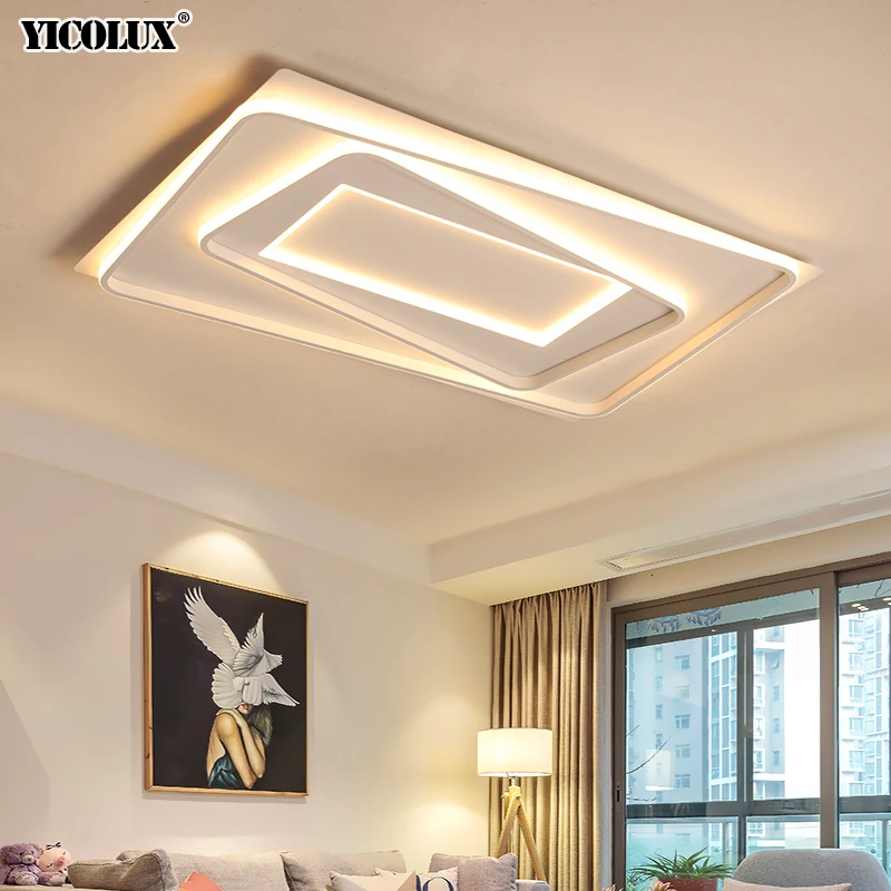 Современный светодиодный светильник люстра акриловая доска для гостиной