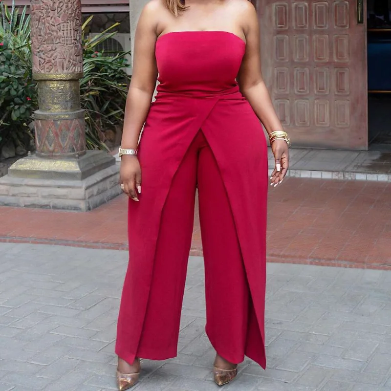 Комбинезон с открытыми плечами африканские платья для женщин комбинезон Клубная