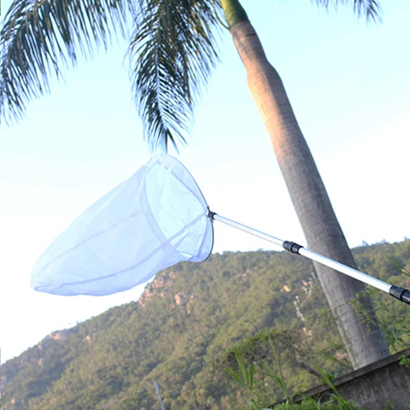 

Aluminum Alloy Telescopic Handle Insect Net Child Catch Butterfly Dragonfly Net L9CD
