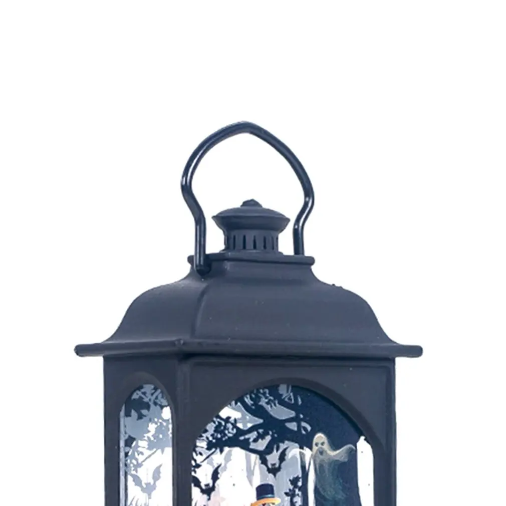 

Creative Halloween Decorations Single Candle Transparent Wind Lamp Pendant Halloween Bar Home Atmosphere Decoration Props