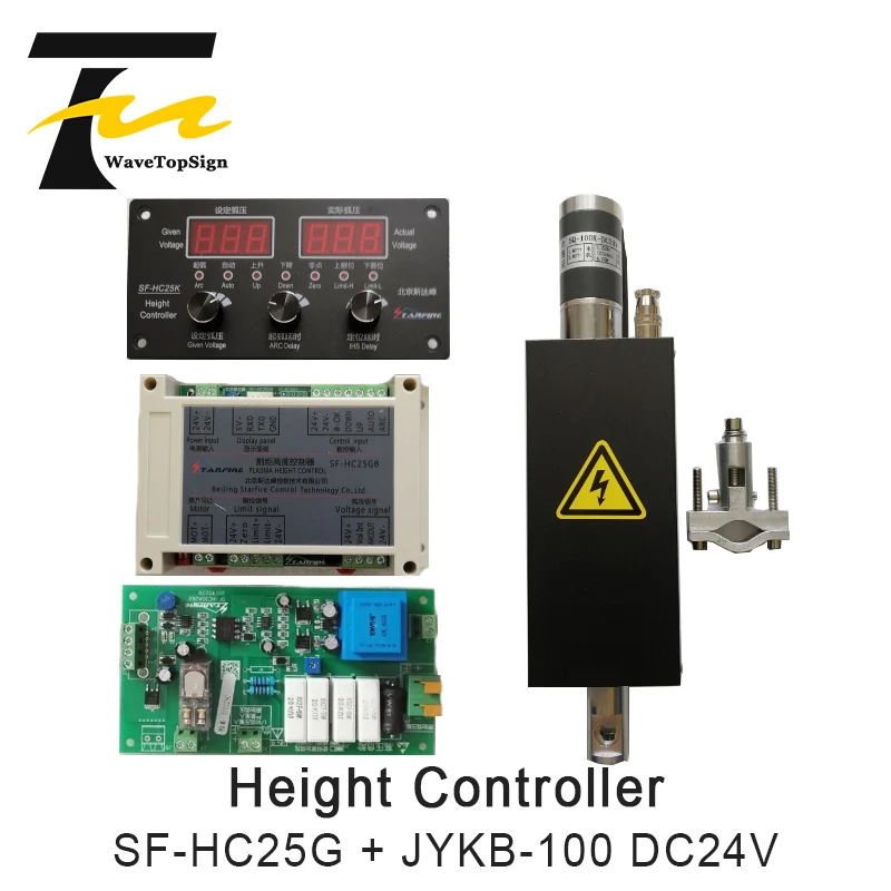 WavetopsignSF HC25G плазменный регулятор высоты напряжения ТГК с подъемником JYKB 100 для