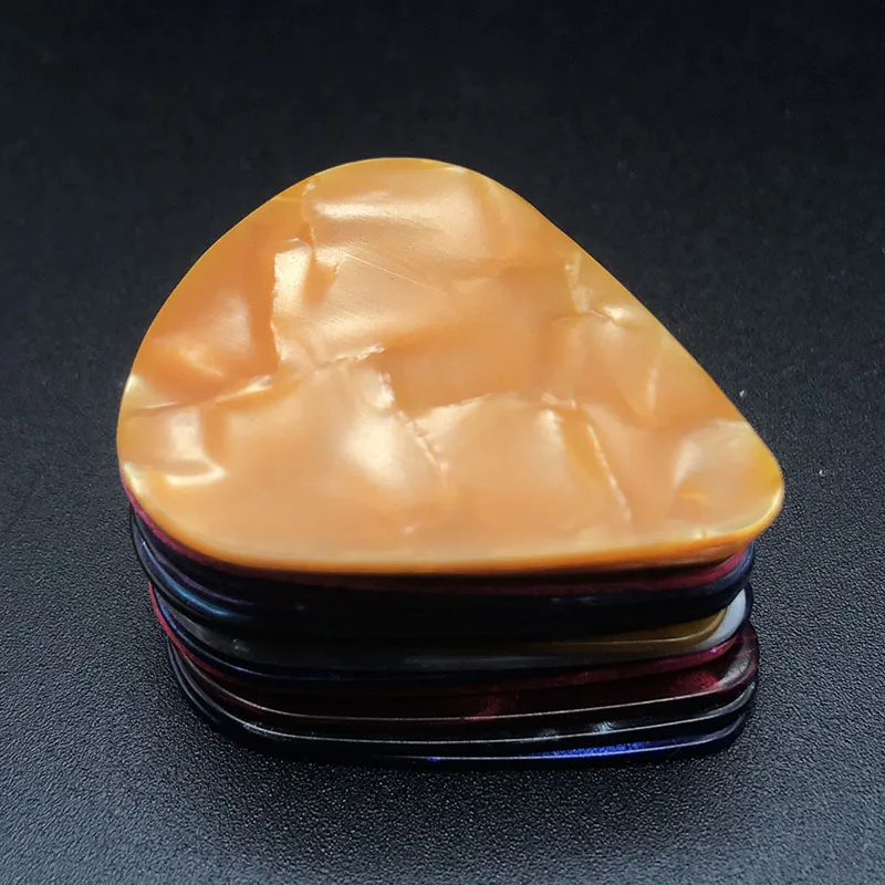 10 шт мульти Цвет целлулоид ABS медиаторы бас посредника акустической гитары Guitara