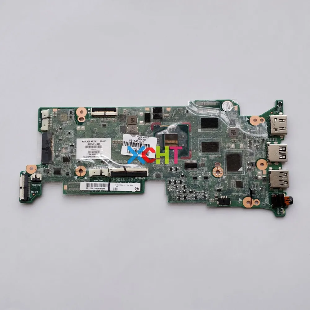 

851142-001 DAY07MB16E1 UMA N2840 CPU 2GB RAM 16G eMMC for HP Chromebook 11 G4 Laptop Notebook PC Motherboard Mainboard Tested