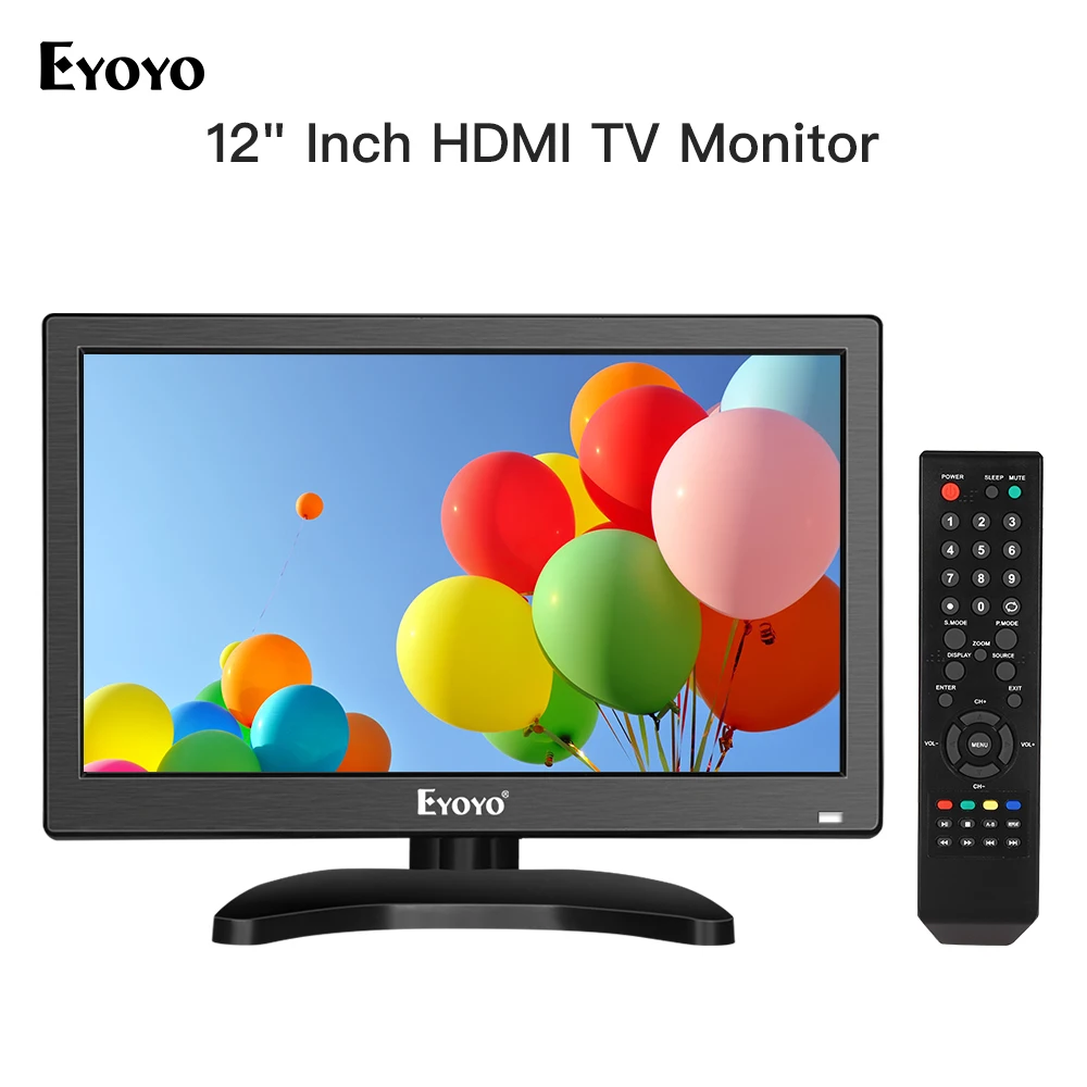 Eyoyo 12 &quotEM12F IPS FHD монитор 1920x1080 Компьютерный дисплей ЖК экран HDMI VGA AV USB Pantalla для ПК DVR