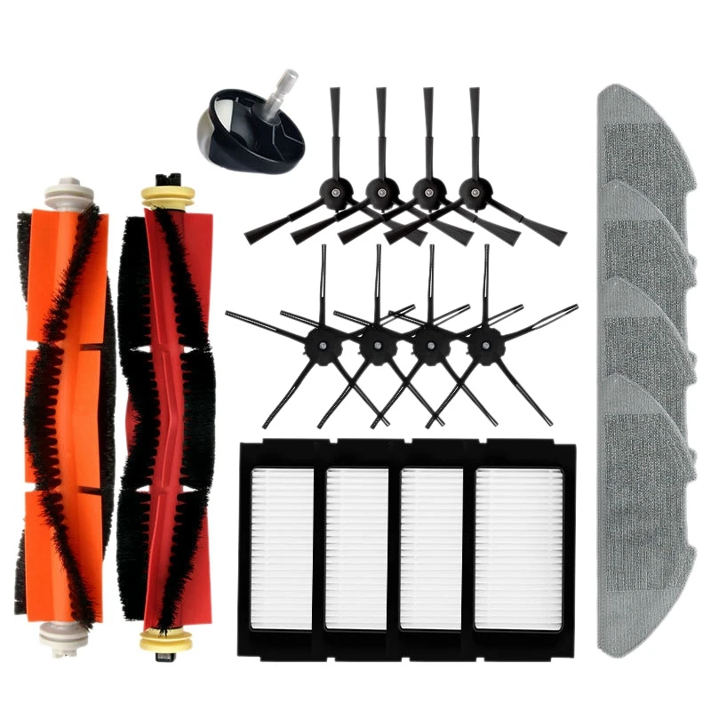 

Аксессуары для робота-пылесоса Xiaomi Mijia S5 S6, сменные детали, основная щетка, фильтр, 19 упаковок