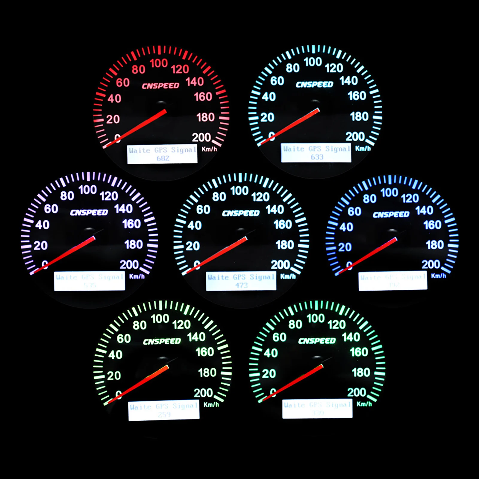 

85mm GPS Speedometer Marine Waterproof for Boat Motorcycle Truck 12V 24V