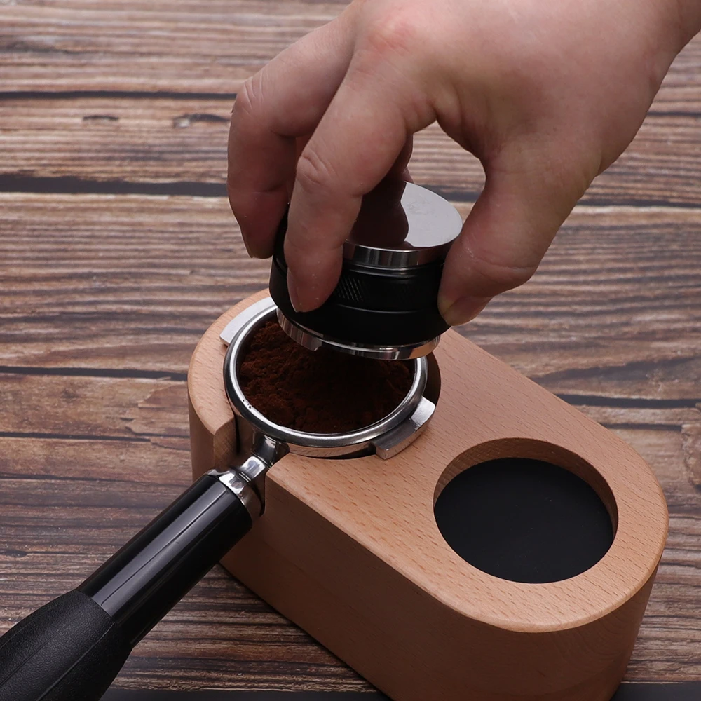 Двойная головка 53 мм распределитель и Темпер для кофе выравниватель подходит 54