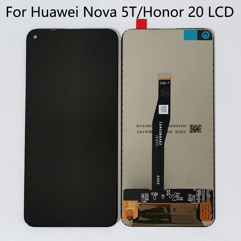 Для Huawei Honor 20 Nova 5T YAL L21 LCD сенсорный экран дигитайзер Замена для Pro AL10 LCD|Экраны