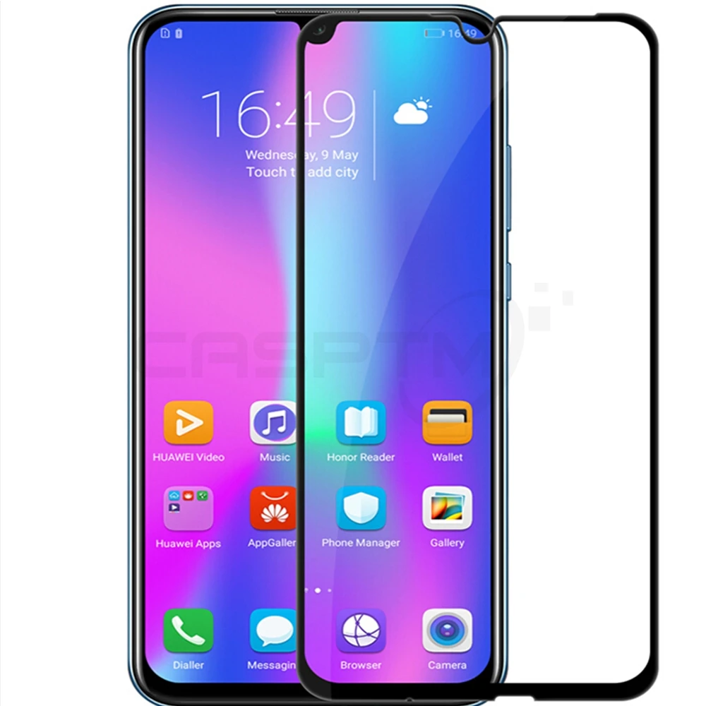 Защитная пленка Casptm на весь экран для huawei Honor 10 Lite 20 Pro из твердого закаленного