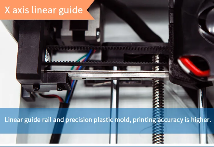 CreateBot красочные супермини 3d принтер сенсорный экран металлический чехол 3d принтер высокая точность 3D Drucker Impresora 3D