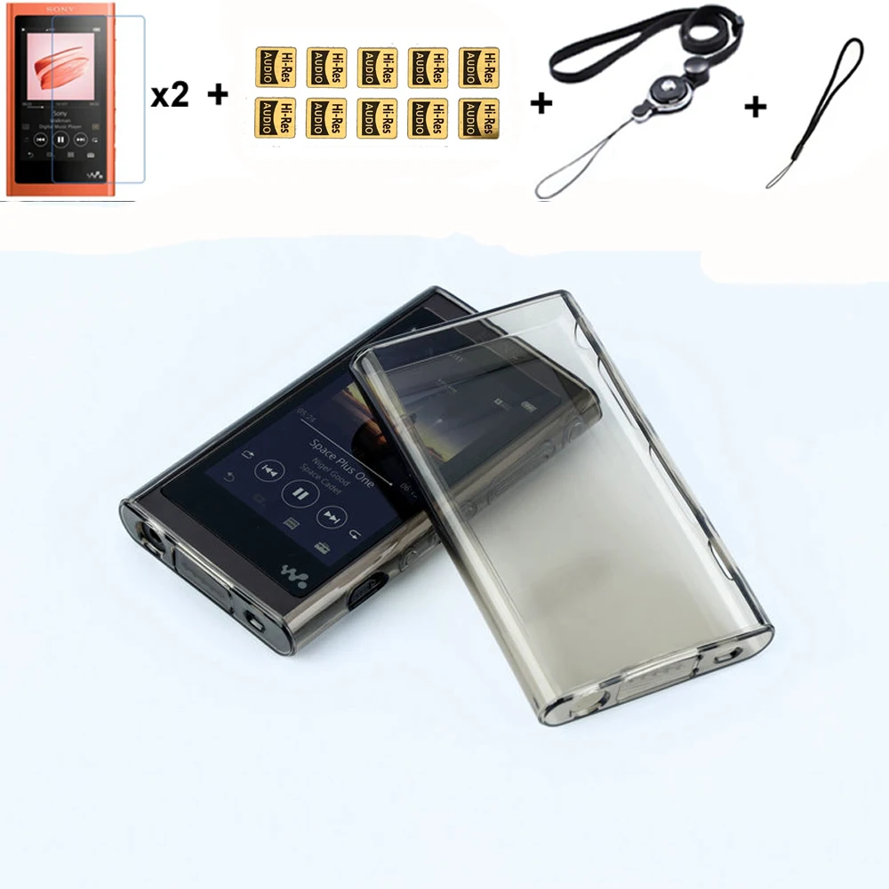Мягкий прозрачный защитный чехол из ТПУ для Sony Walkman NW A50 A55 A56 A57 A55HN A56HN A57HN с защитой