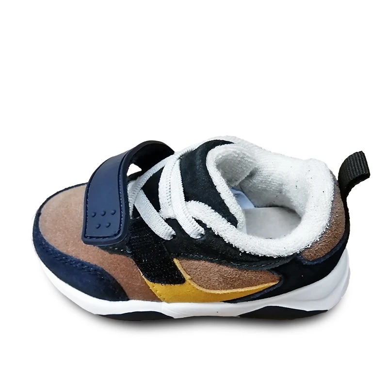 Модные 1 пара Детские Натуральная кожа детские кроссовки для мальчиков и обувь