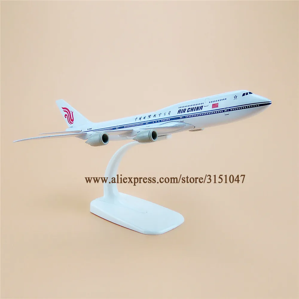 20 см Air China Airlines Boeing 747 B747 8 модель самолета сплав Металл литье под давлением Airways