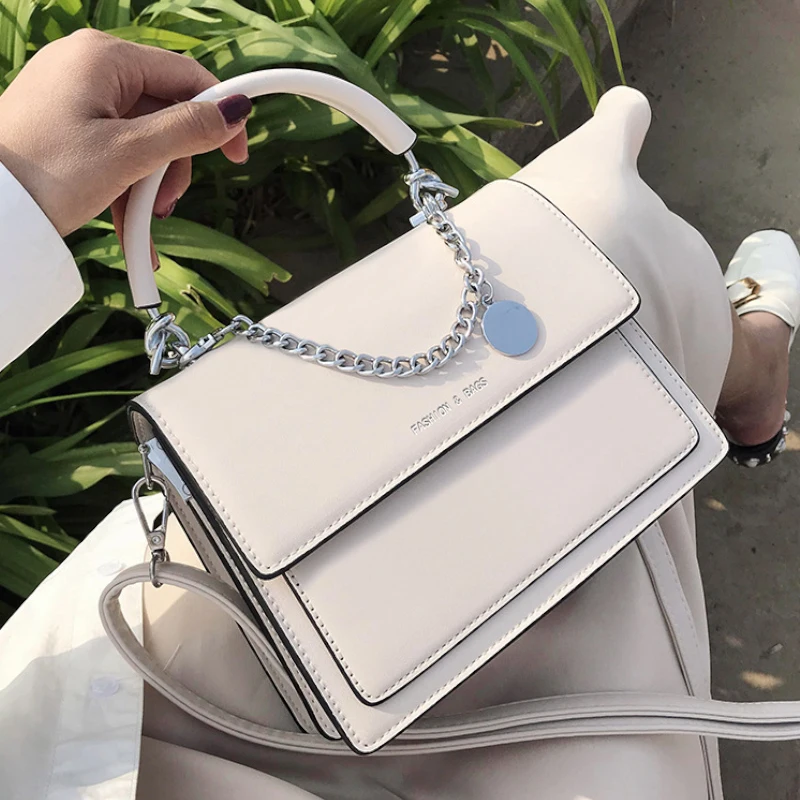 

Fashion Leather Shoulder Crossbody Bags for Women Luxury Handbags Designer Flap Chain Purses Sac A Main Bolsas De Mujer Trend