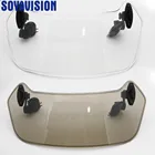 Универсальный Регулируемый ветровой экран для мотоциклов, спойлер на лобовое стекло, дефлектор воздуха для Honda, BMW F800, R1200GS, KAWASAKI, YAMAHA