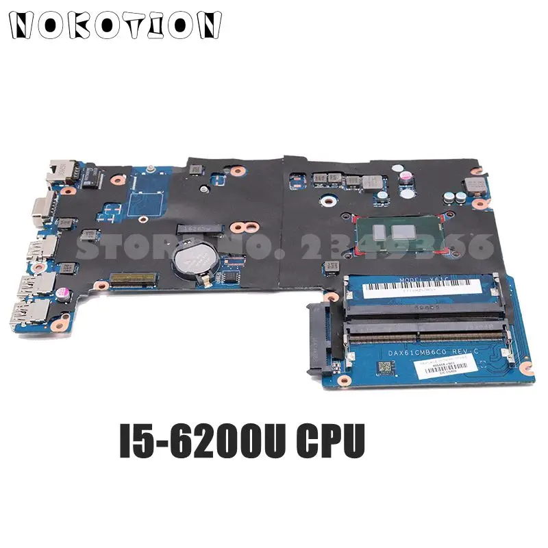 NOKOTION DAX61CMB6C0 For HP Probook 440 446 G3 Laptop motherboard 14 inch SR2EY i5-6200U CPU GMA HD 520 | Компьютеры и офис