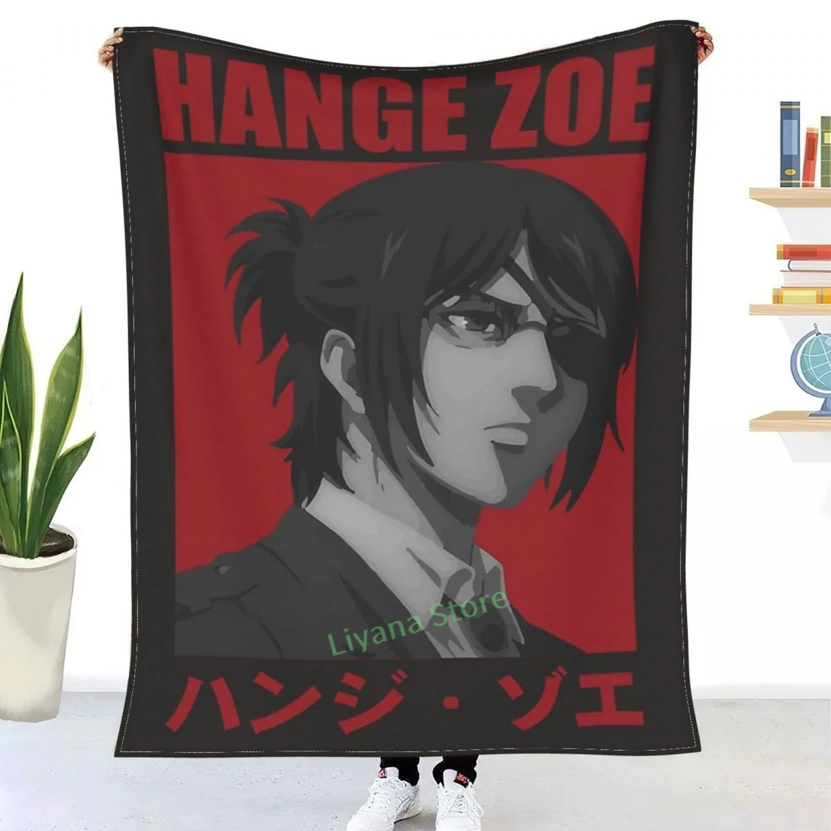 

Hange Zoe Throw Blanket 3D printed sofa bedroom decorative blanket children adult Christmas gift