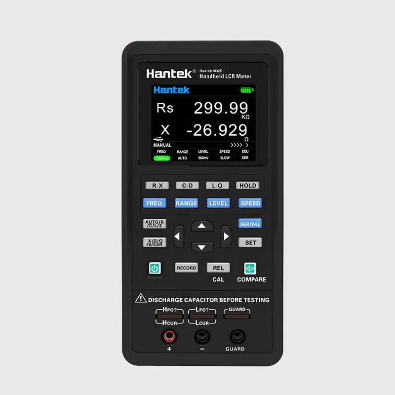 Цифровой Измеритель LCR Hantek1832C/Hantek1833C портативный ручной тестер индуктивность