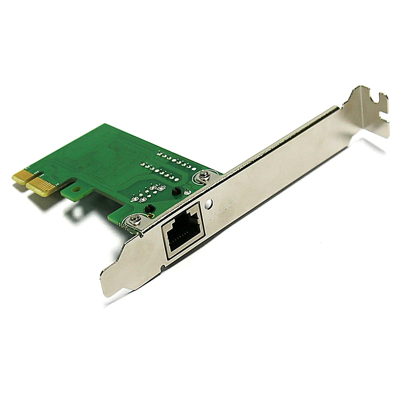 PCIe 1X NIC 10/100M Ethernet Быстрый сетевой адаптер карта RJ45 порт Lan Карта С Realtek RT8211B|Сетевые