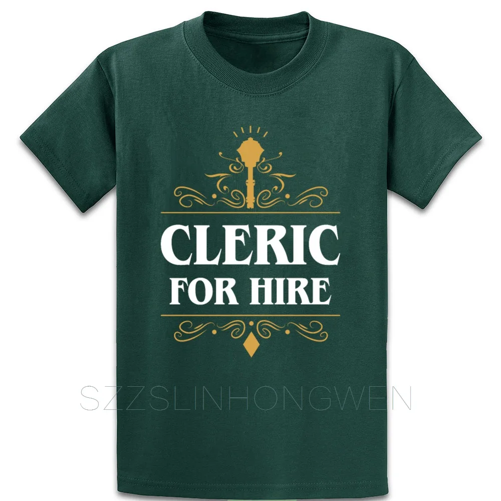 Клирик на Прокат Настольный ролевые классы футболка хлопковые оригинальные