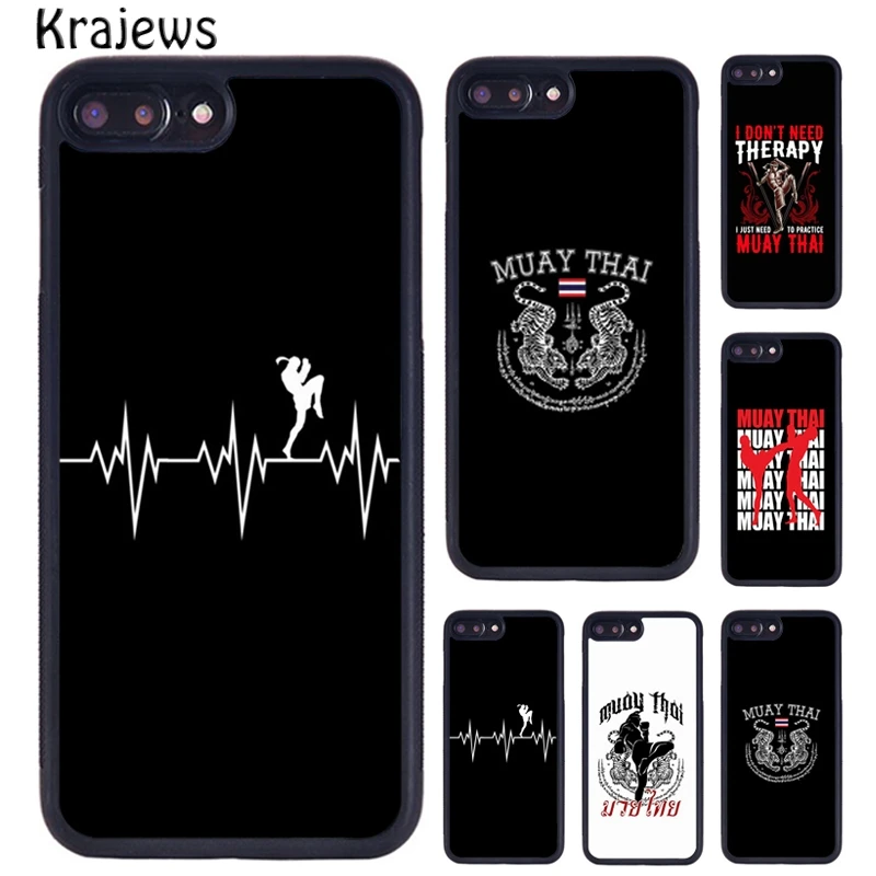 Чехол для телефона krajew Muay Thai Tahiland с боевым искусством iPhone 5 6 S 7 8 Plus 11 12 Pro X XR XS Max Samsung