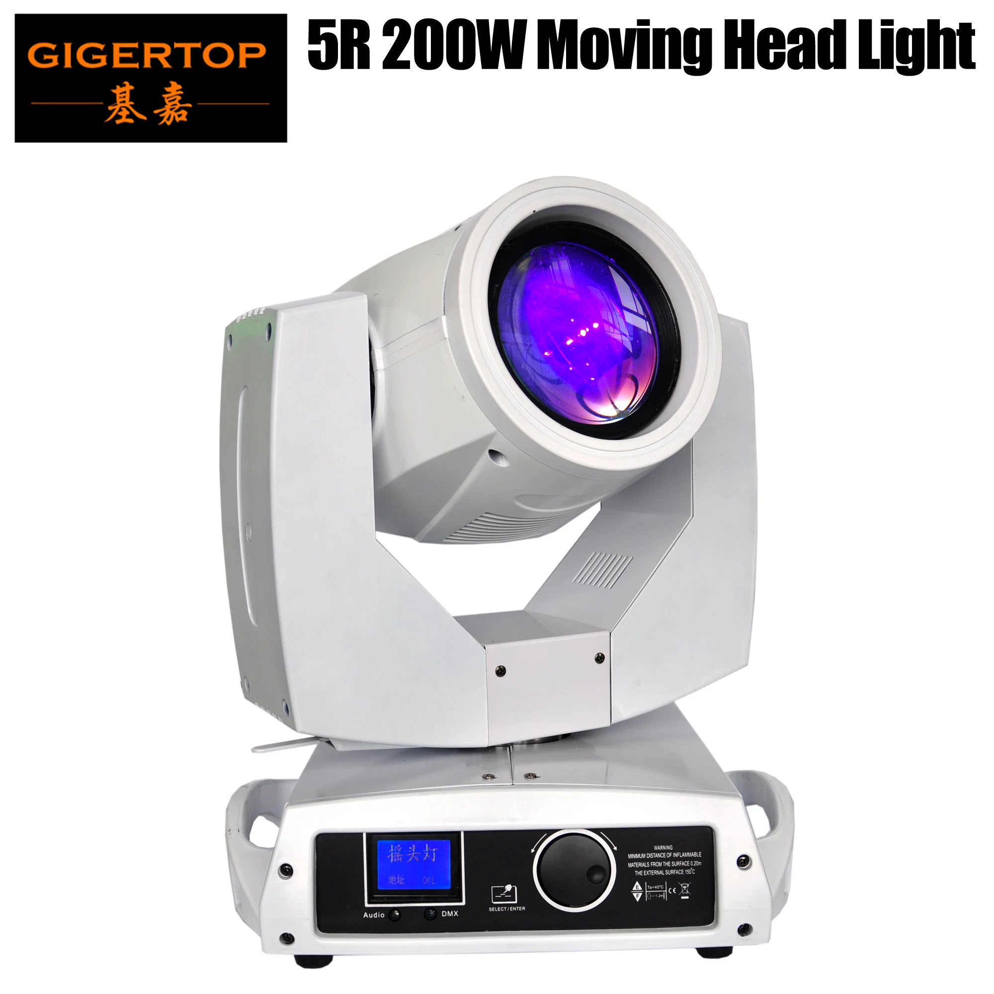 

TIPTOP TP-5R белый чехол Живопись Профессиональный 5R 200W СИД Moving головной светильник Вентилятор охлаждения NMB долгое время оригинальный Топ UHP