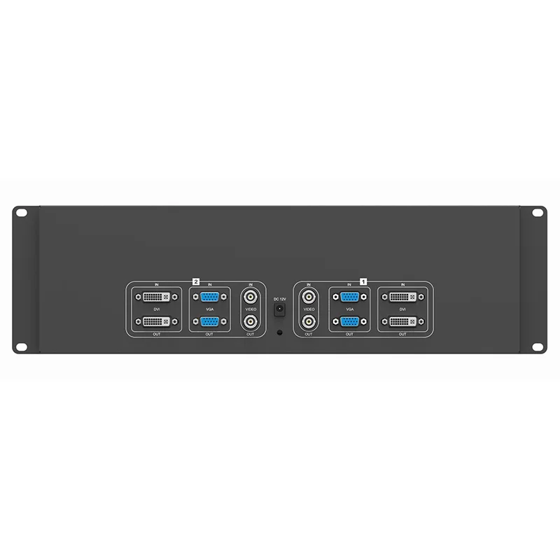 LILLIPUT RM 7025 _ Dual 7 inch 3RU стоечный монитор|Мониторы| |
