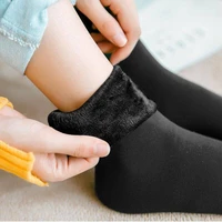 10pairslot warm female male socks thicken thermal wool cashmere snow winter socks unisex seamless velvet boots floor sock