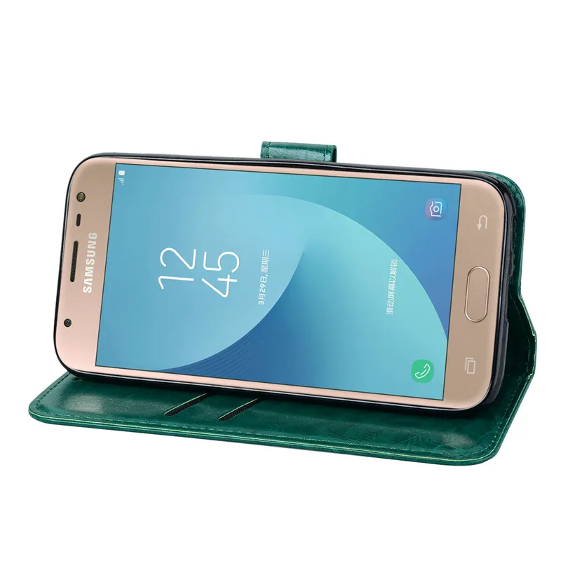 Кожаный чехол-книжка для samsung j5, чехол для samsung Galaxy J5, чехол J530 SM-J530F, чехол для samsung J5, чехол