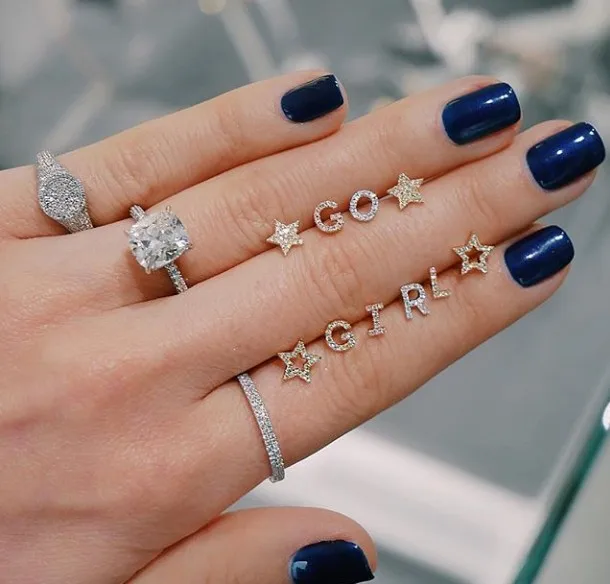 2021 Летняя мода 26 инициалов индивидуальные буквы персонализированные ювелирные